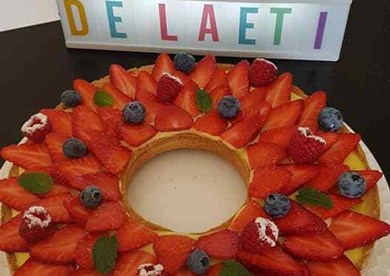 Tarte aux fraises