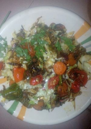 A picture of Vegetable sauce #saucecontest.