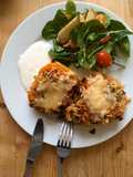 Gefüllte Paprika mit Hackfleisch