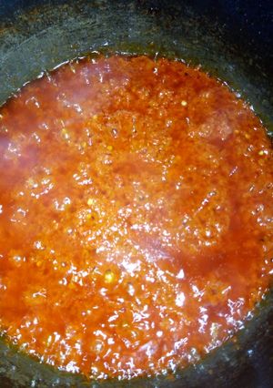 A picture of Red stew.