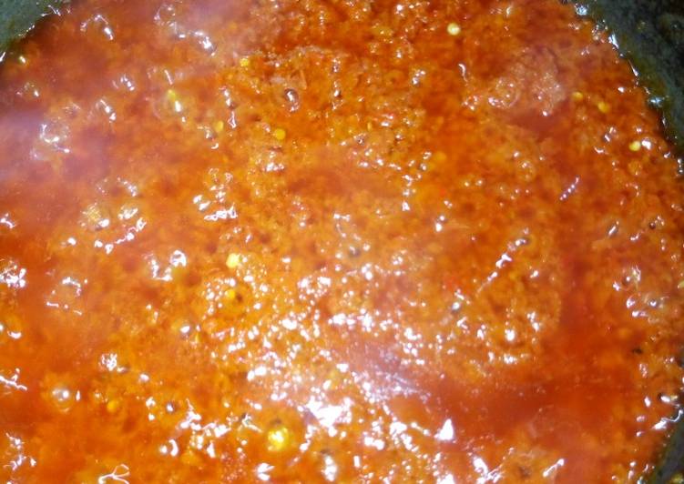 Recipe of Super Quick Homemade Red stew Cooking Basics for Beginners