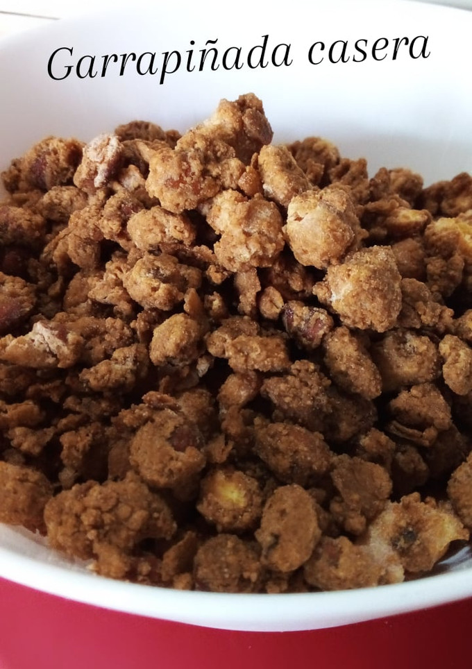 Una foto de Garrapiñada casera de garbanzos