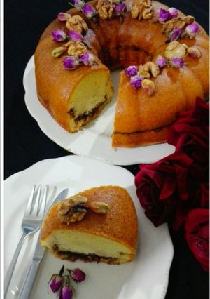 عکسی از دستور کیک شیفون