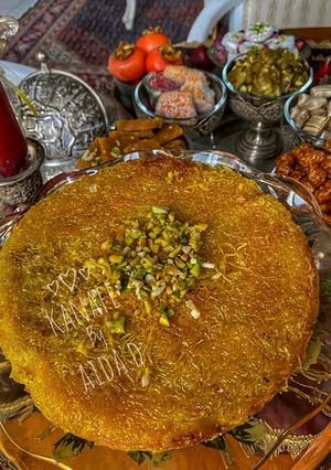 عکسی از دستور کنافه پنیری