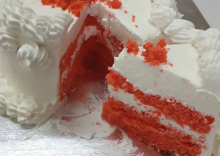 Simple Way to Prepare Any-night-of-the-week Red velvet cake