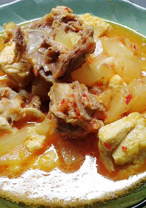 Foto resep Lodeh Tahu Ayam
