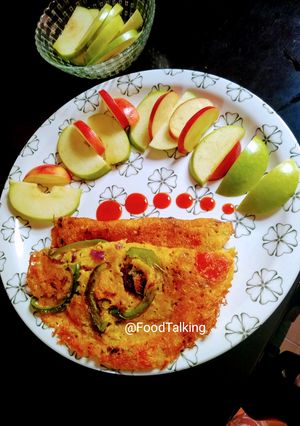 A picture of Vermicelli Masala Chilla.