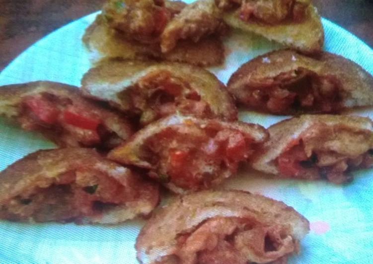 Recipe of Favorite Creamy chicken pockets