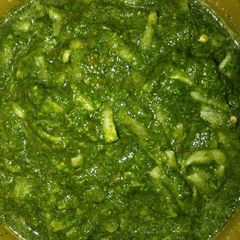 A picture of Coriander chutney.