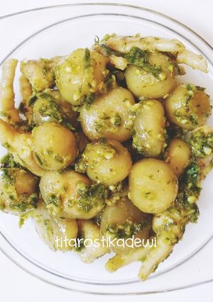 Foto resep Cilok Bumbu Cabe Ijo