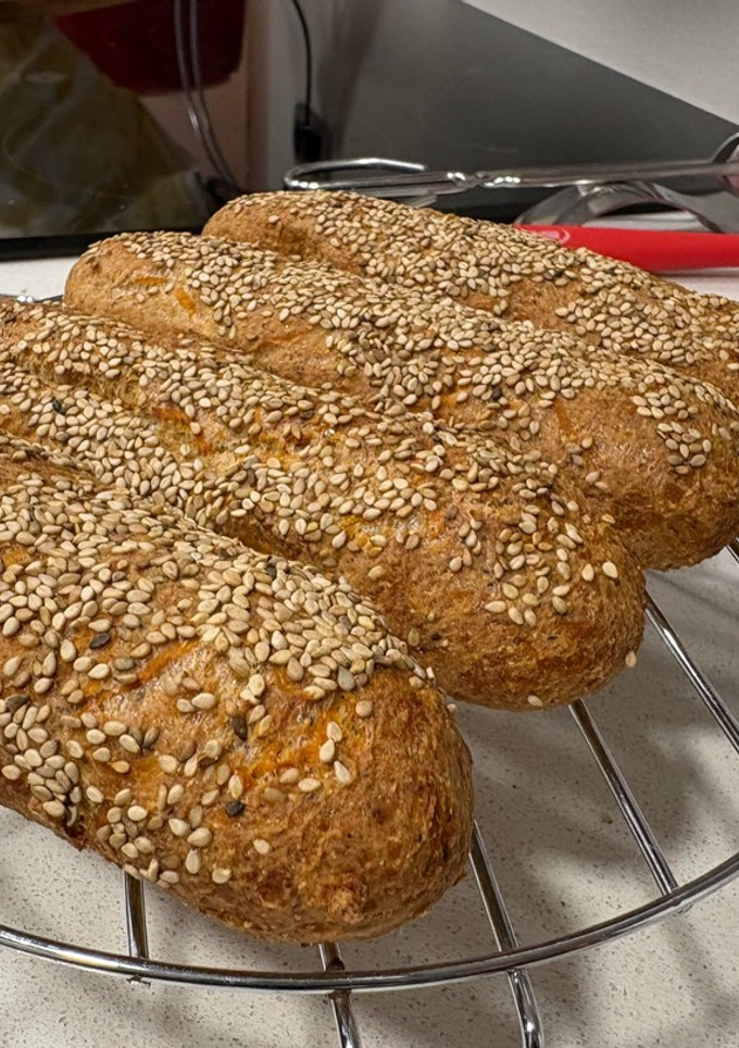 Una foto de Mini baguettes sin gluten