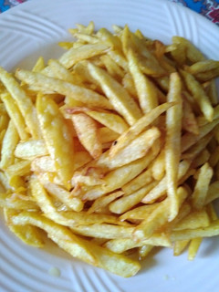 A picture of Spicy chips.
