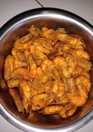 Foto resep Udang tumis asam Jawa