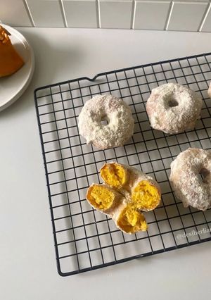 Foto resep Donat Tempura Labu Kuning