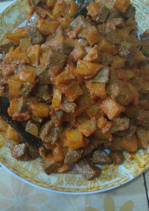 Foto resep Sambal goreng kentang ati
