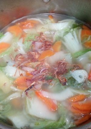 Foto resep Sop Sawi | Diet Bumil 28 week | Day 1