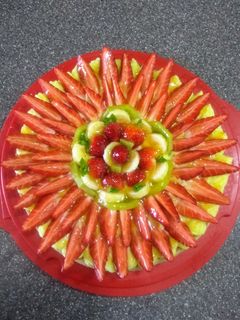 Foto di Crostata alla crema pasticcera e fragole