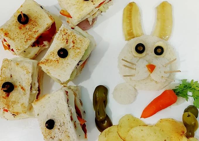 How to Prepare Delicious Mini Tea party Sandwiches☕🥳🥪