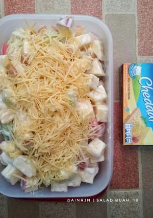 Foto resep Salad Buah Simple