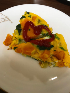 A picture of Vegetable omlet.