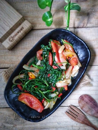 Cara Mudah Membuat Resep Tumis Kangkung saos tiram yang Bisa Manjain Lidah Anti Ribet, Sempurna