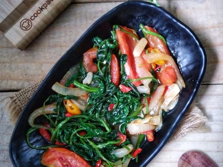 Cara Mudah Membuat Resep Tumis Kangkung saos tiram yang Bisa Manjain Lidah Anti Ribet, Sempurna