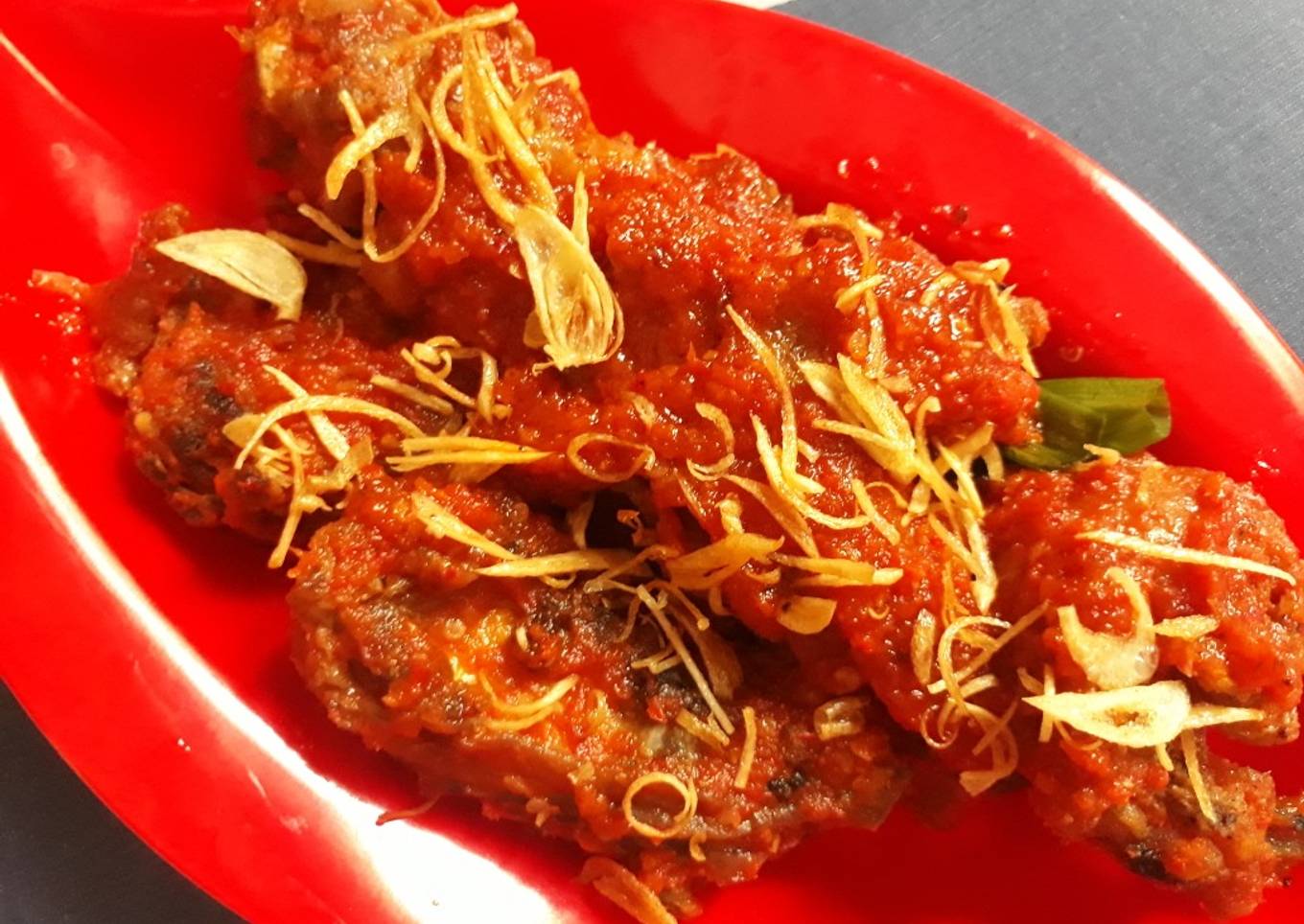 Ayam balado simple