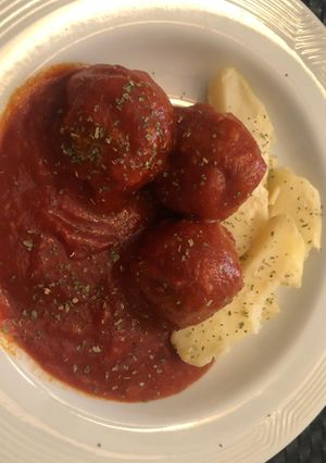 Paradicsomos húsgombóc recept fotója