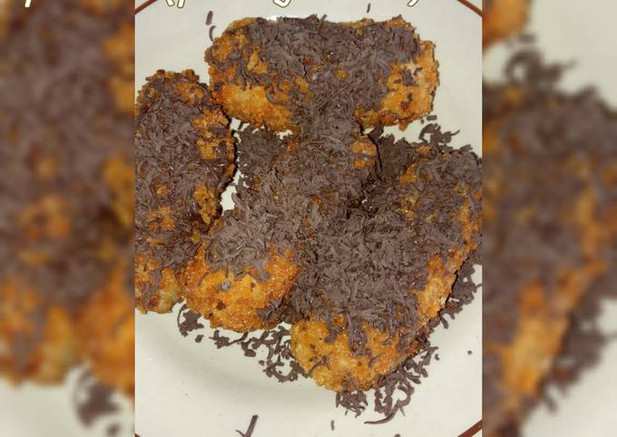 Pisang krispi coklat lumerrr