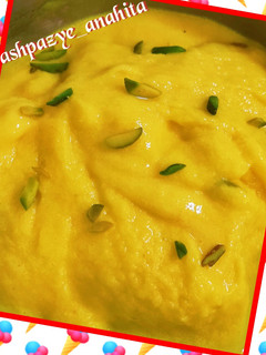 عکسی از دستور 🍨بستنی سنتی زعفرانی🍨