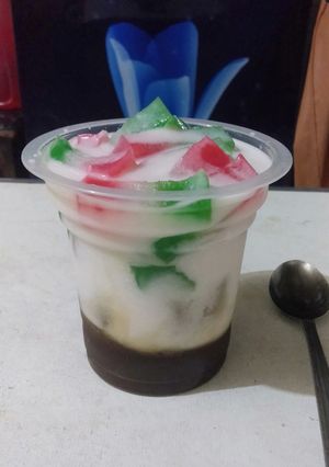 Foto resep Es selendang mayang