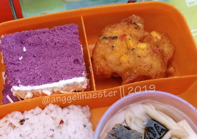 Sup Jamur Tahu (Bekal Sekolah)