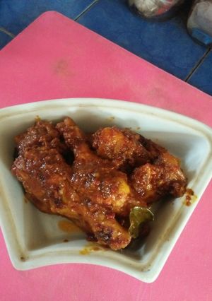 Foto resep Ayam panggang pedas