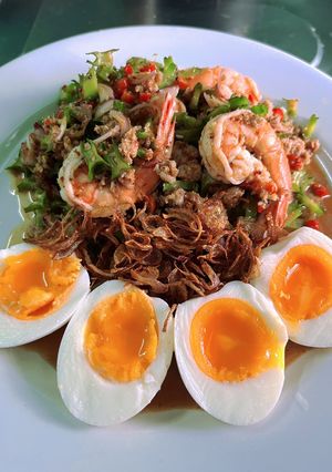 รูปของ ยำถั่วพูกุ้งสด