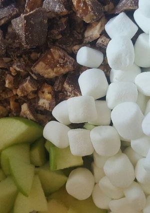 A picture of Candy Apple Salad.