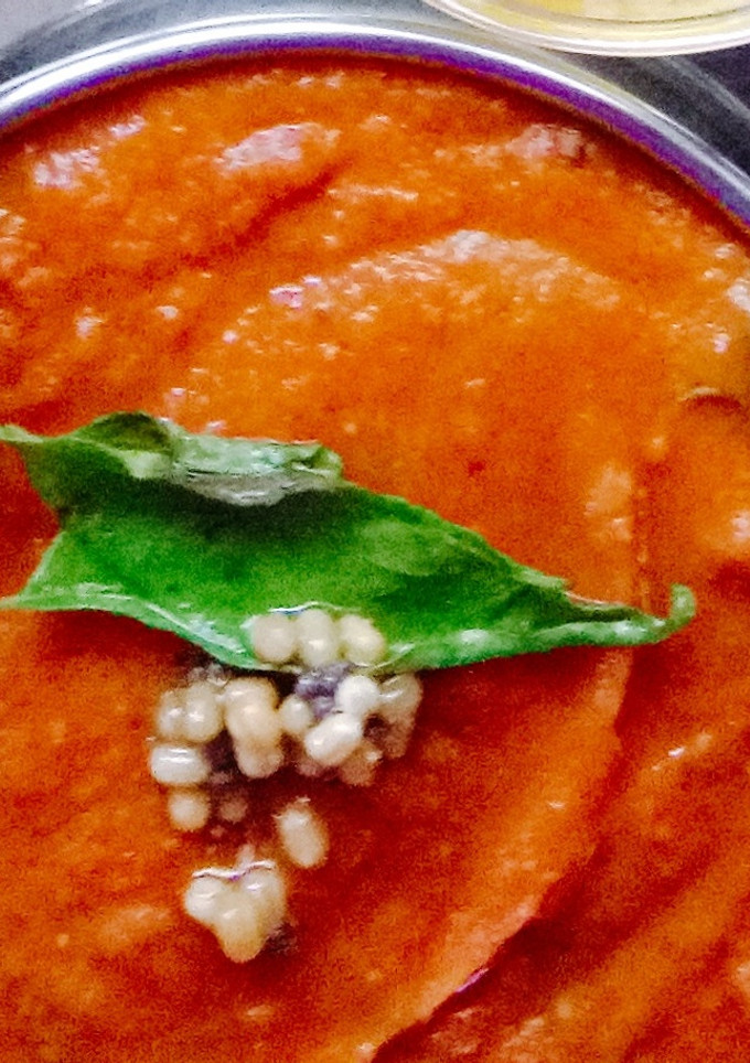 ஆந்திரா ஸ்பெஷல் தக்காளி 🍅 பச்சடி! செய்முறை முக்கிய புகைப்படம்