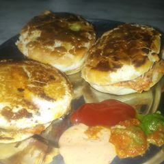 A picture of Aloo burger.