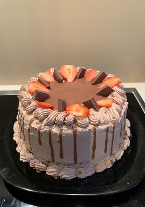 Kakaós torta recept fotója