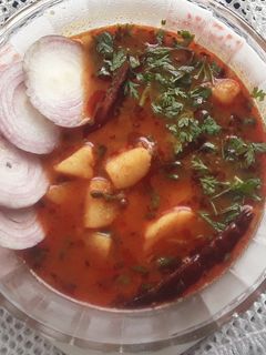 पंजाबी स्टाईल आलू सब्जी (aloo sabji recipe in marathi) रेसिपी चे मुख्य फोटो
