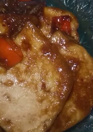 Foto resep Tahu Saus Teriyaki saori Pedas