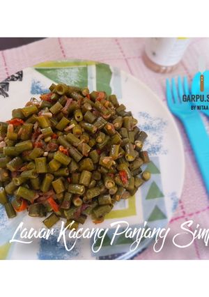 Foto resep 83. Lawar Kacang Panjang Simpel Khas Bali