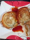 Garlic bread egg toast
