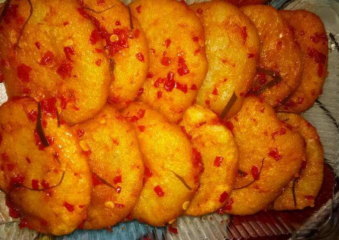 Pempek sambal khas jambi //(10)