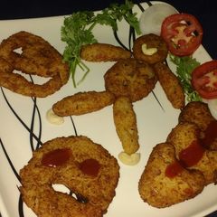 A picture of Leftover rice cutlets.