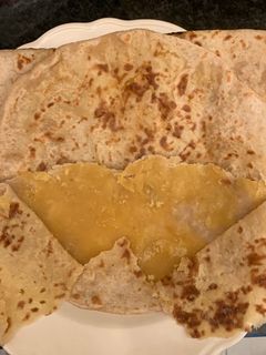 A picture of Puran Poli.