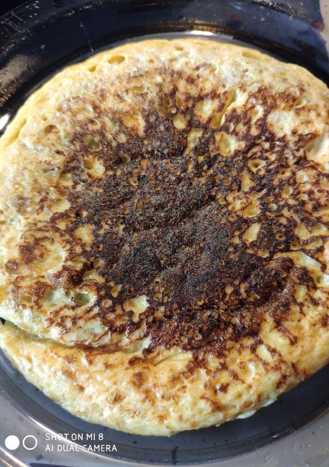 Una foto de Tortilla de calabacín en mambo