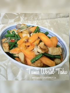 Foto resep Tumis Wortel Tahu #BikinRamadanBerkesan