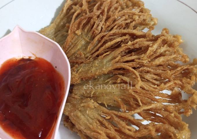 Resep Jamur Enoki Krispi 2 Bahan Oleh Eka Novianti Cookpad