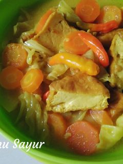 Foto resep Kari Tahu Sayur