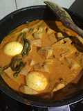 Gulai nangka telur kacang panjang